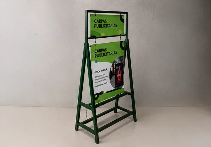 Carteles de pie
